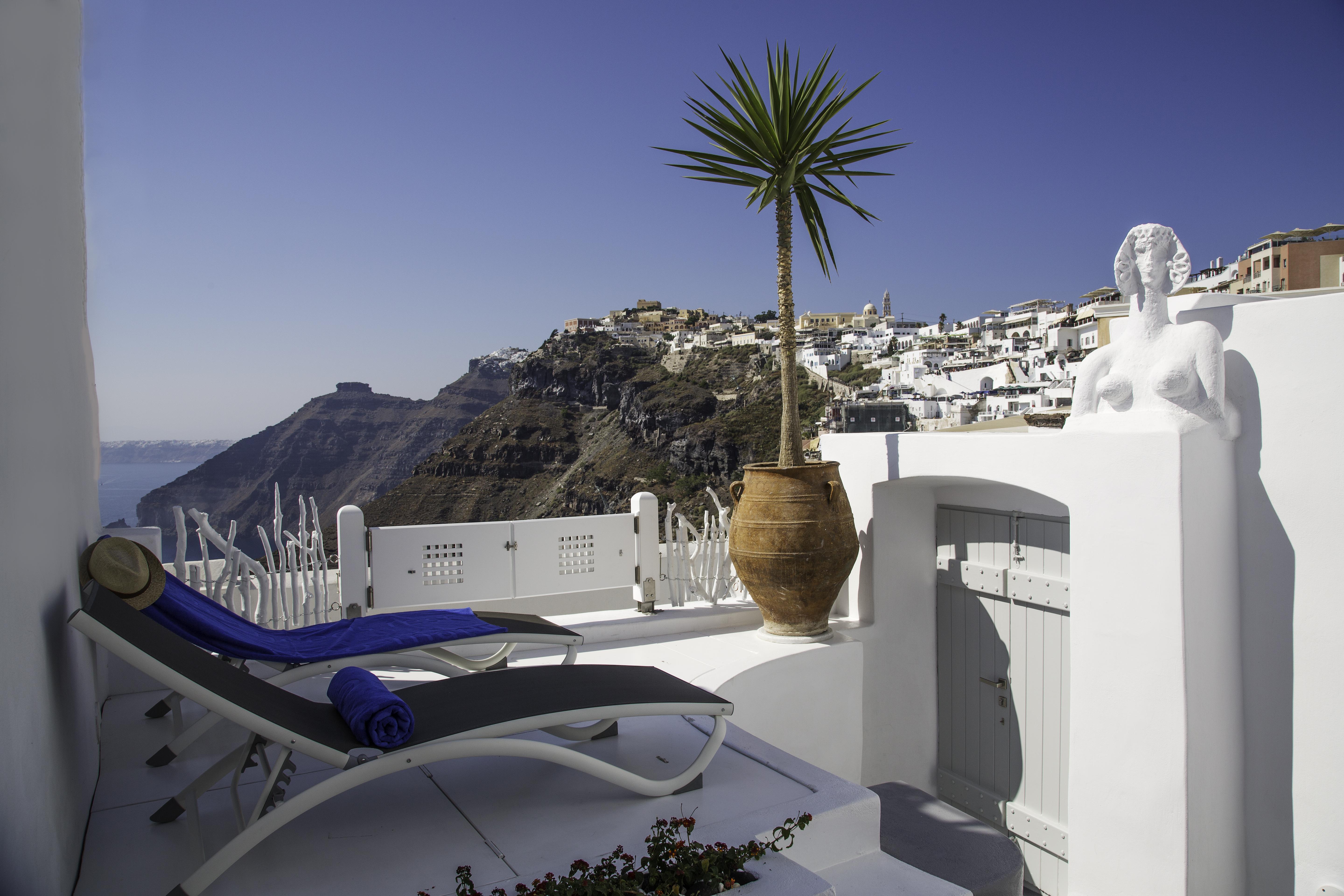 Trieris Villa & Suites Firá Buitenkant foto