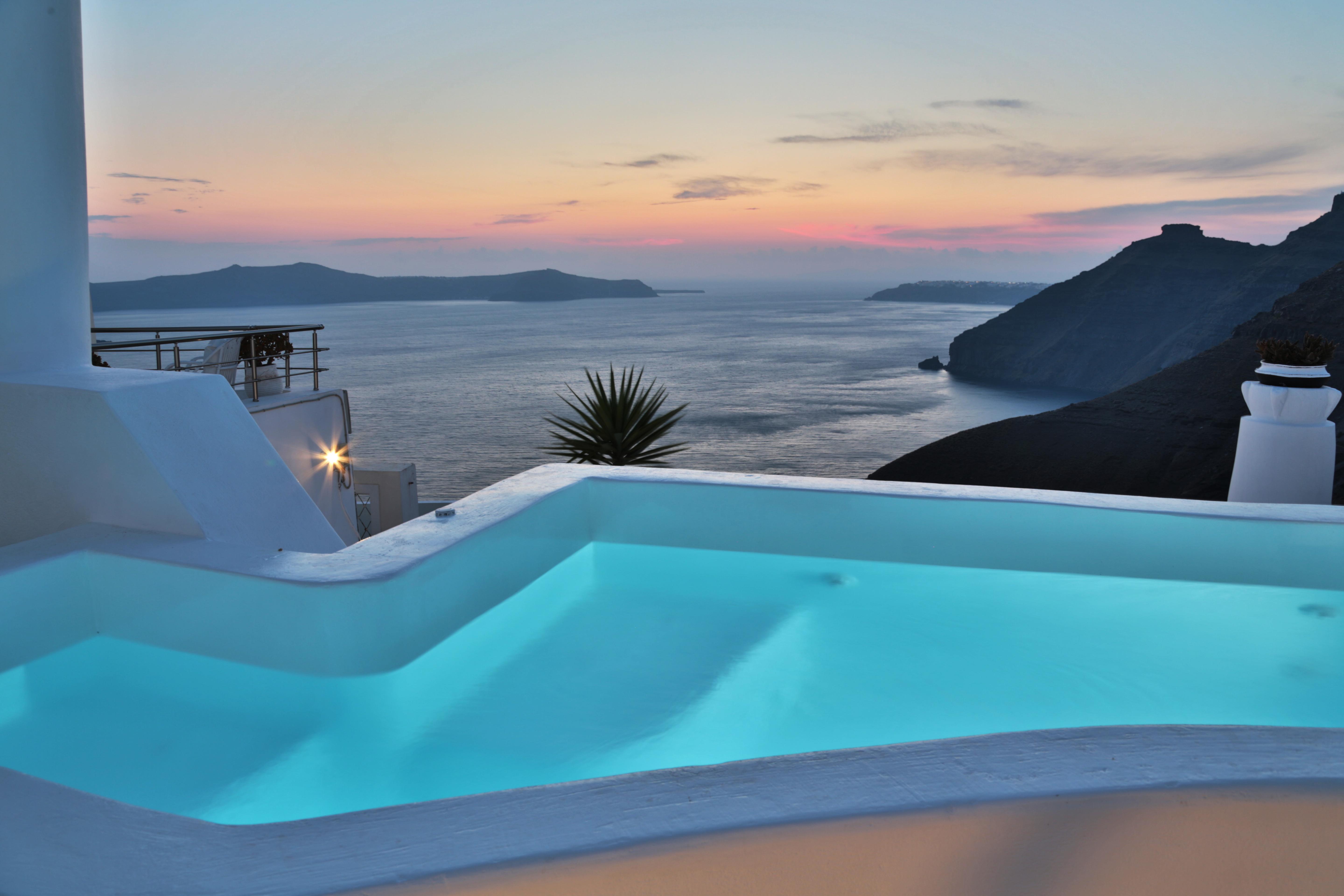 Trieris Villa & Suites Firá Buitenkant foto