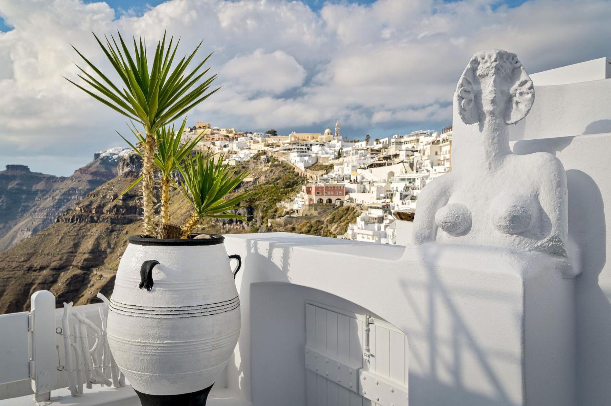 Trieris Villa & Suites Firá Buitenkant foto